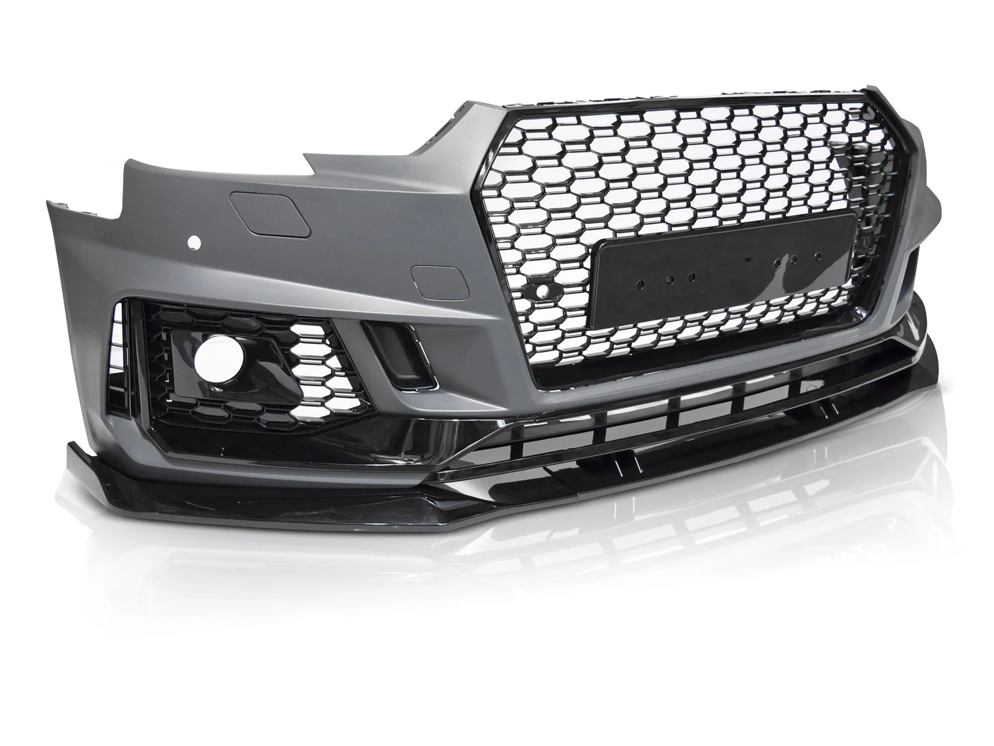 Pare-chocs avant sport avec PDC compatible avec Audi A4 B9 15-19