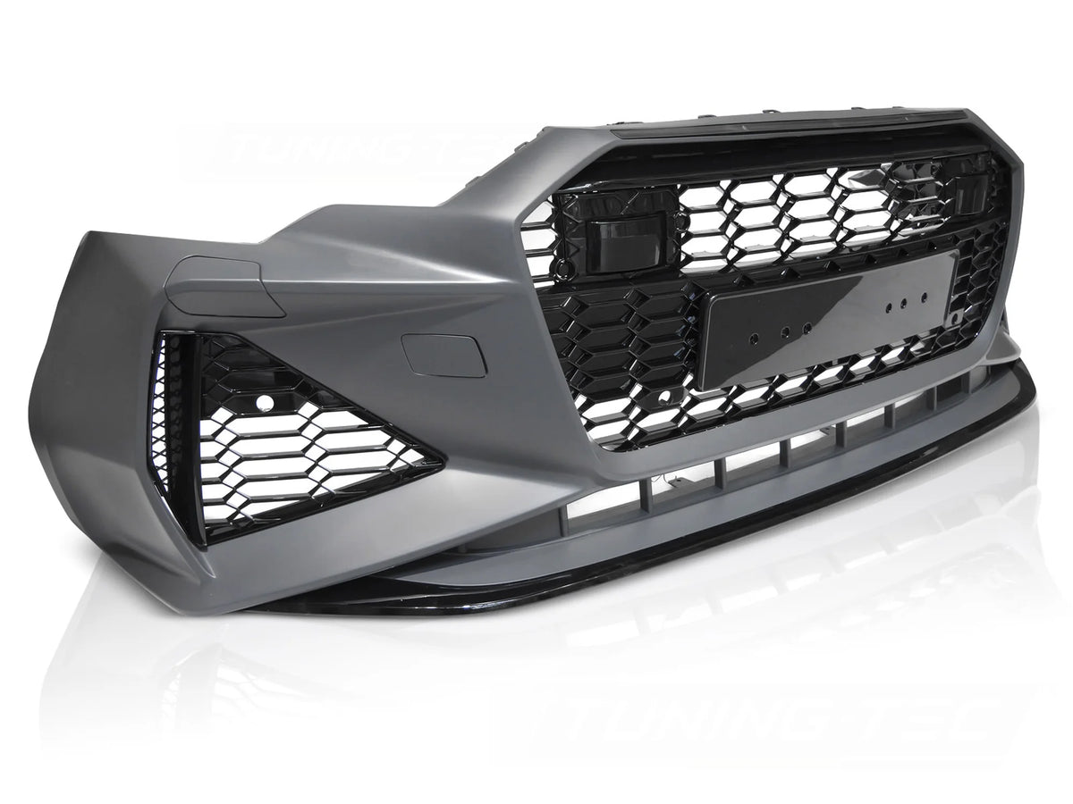 Pare-chocs avant sport avec PDC compatible avec Audi A6 C8 18-22