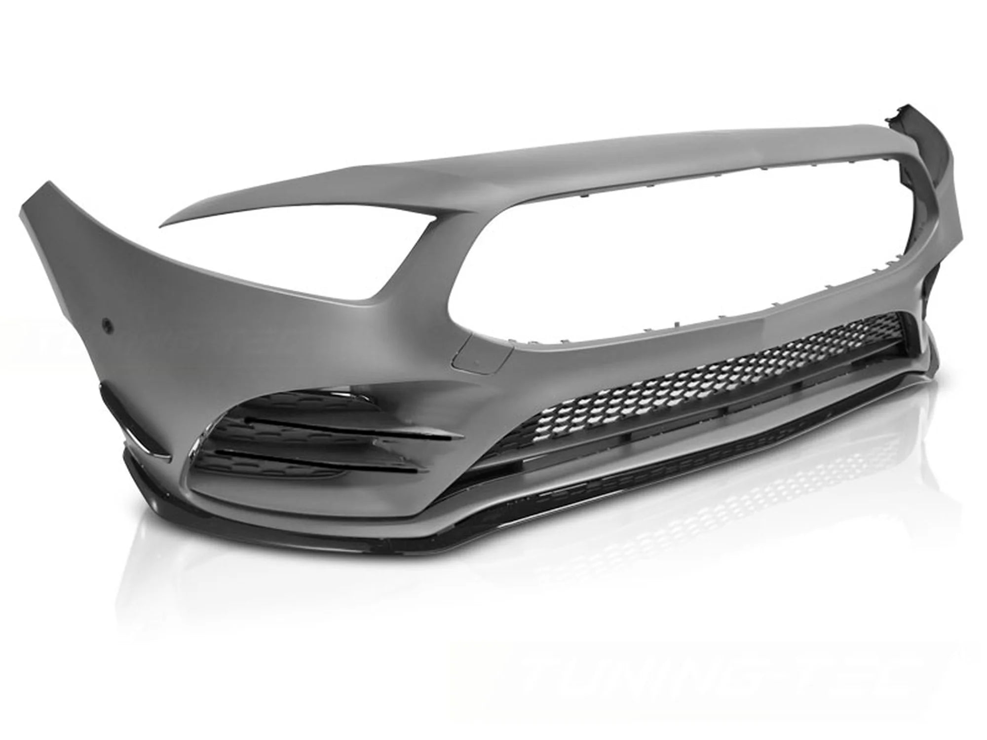 Pare-chocs avant sport avec trou pour caméra, compatible avec Mercedes W177 (2018-2023)
