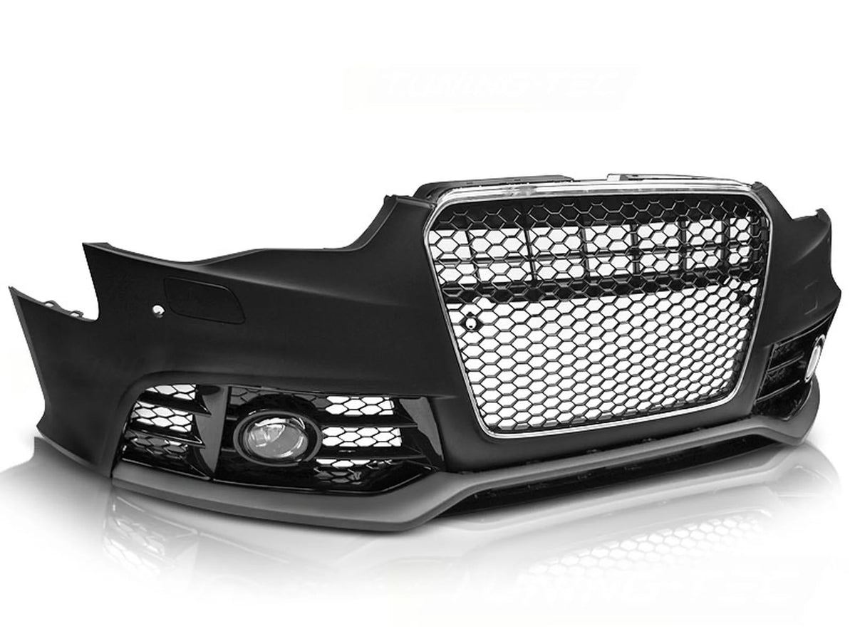 Pare-chocs avant sport chromé noir PDC compatible avec Audi A5 11-16
