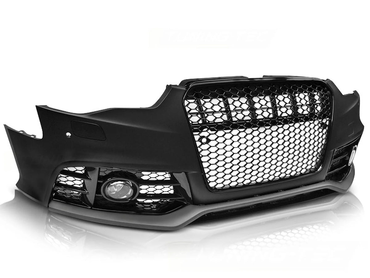 Pare-chocs avant sport noir PDC compatible avec Audi A5 11-16