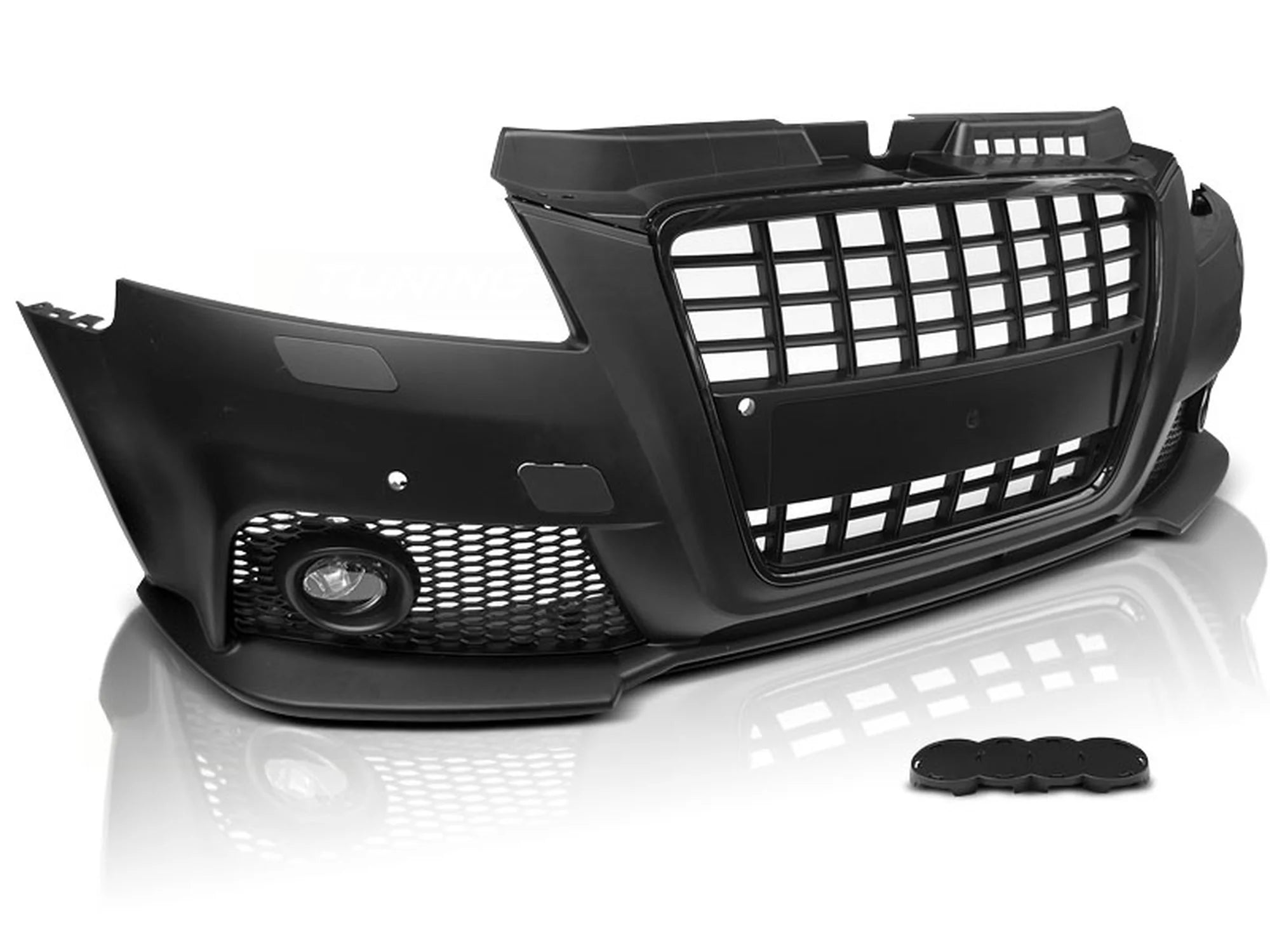 Pare-chocs avant sport noir avec PDC compatible avec Audi A3 08-12