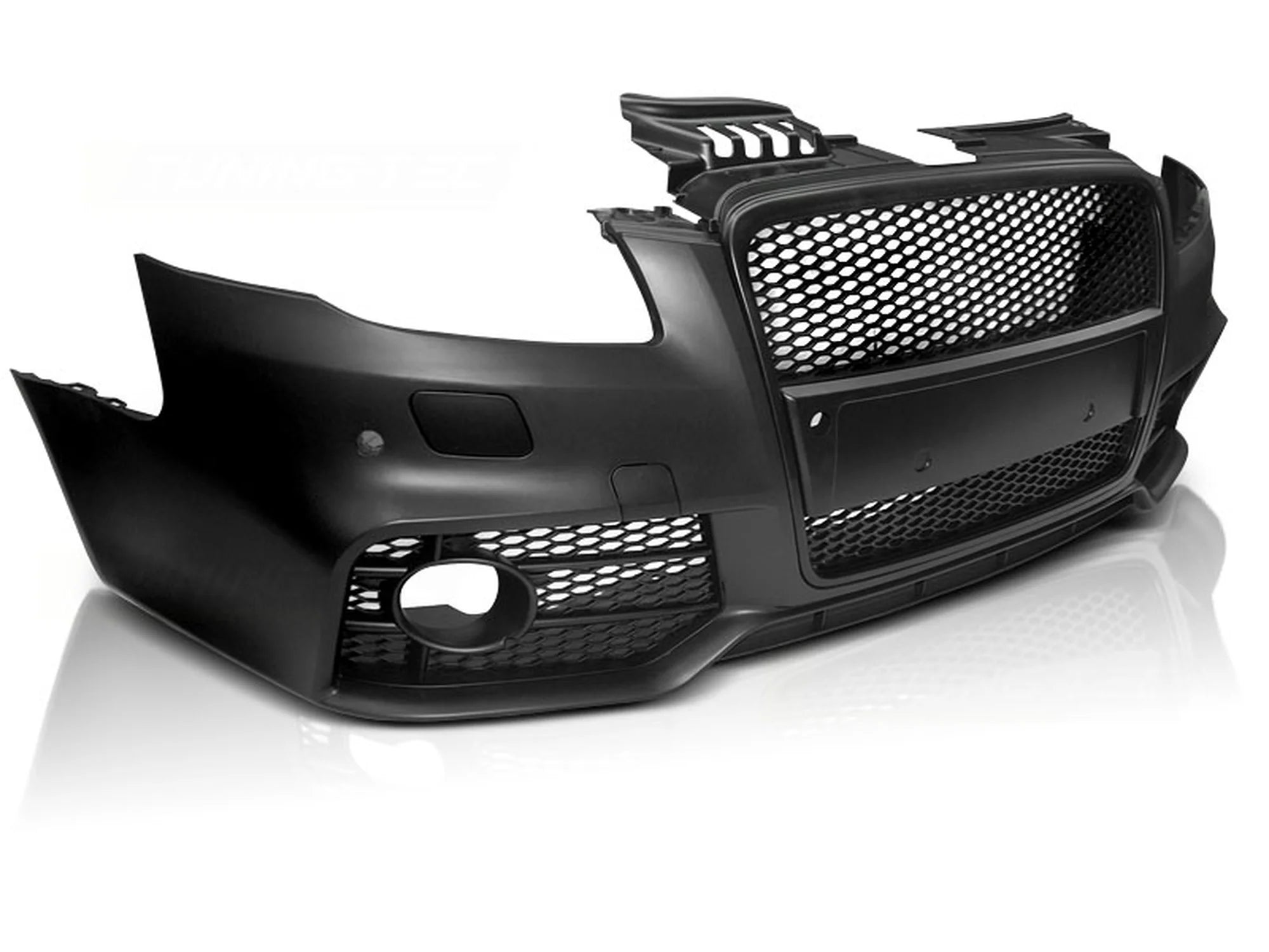 Pare-chocs avant sport noir avec PDC compatible avec Audi A4 04-08