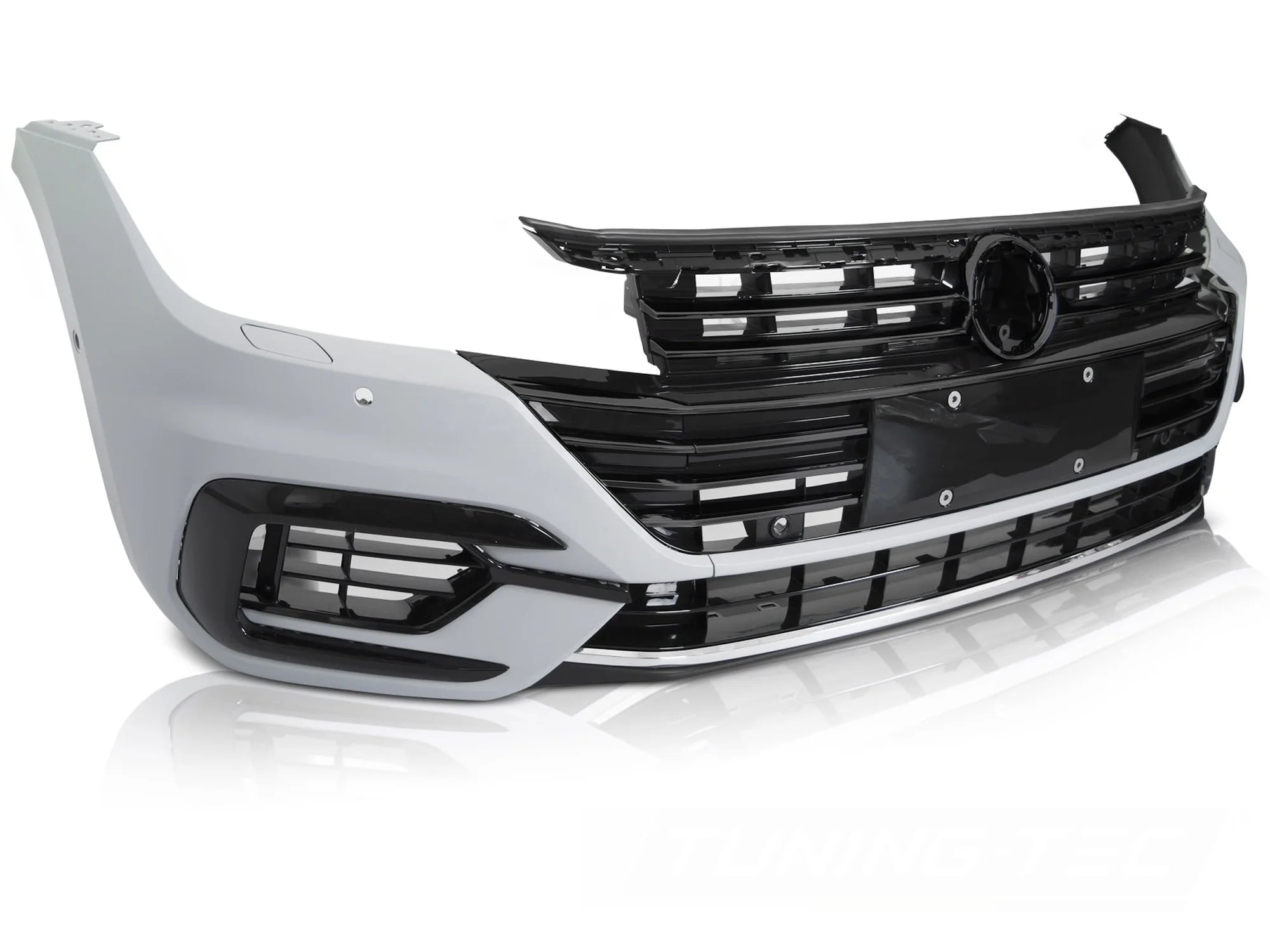 Pare-chocs avant sport noir compatible VW Arteon 17-20