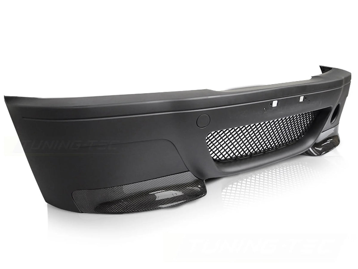 Pare-chocs avant style CSL carbone compatible BMW E46 4 portes/5 portes 98-05