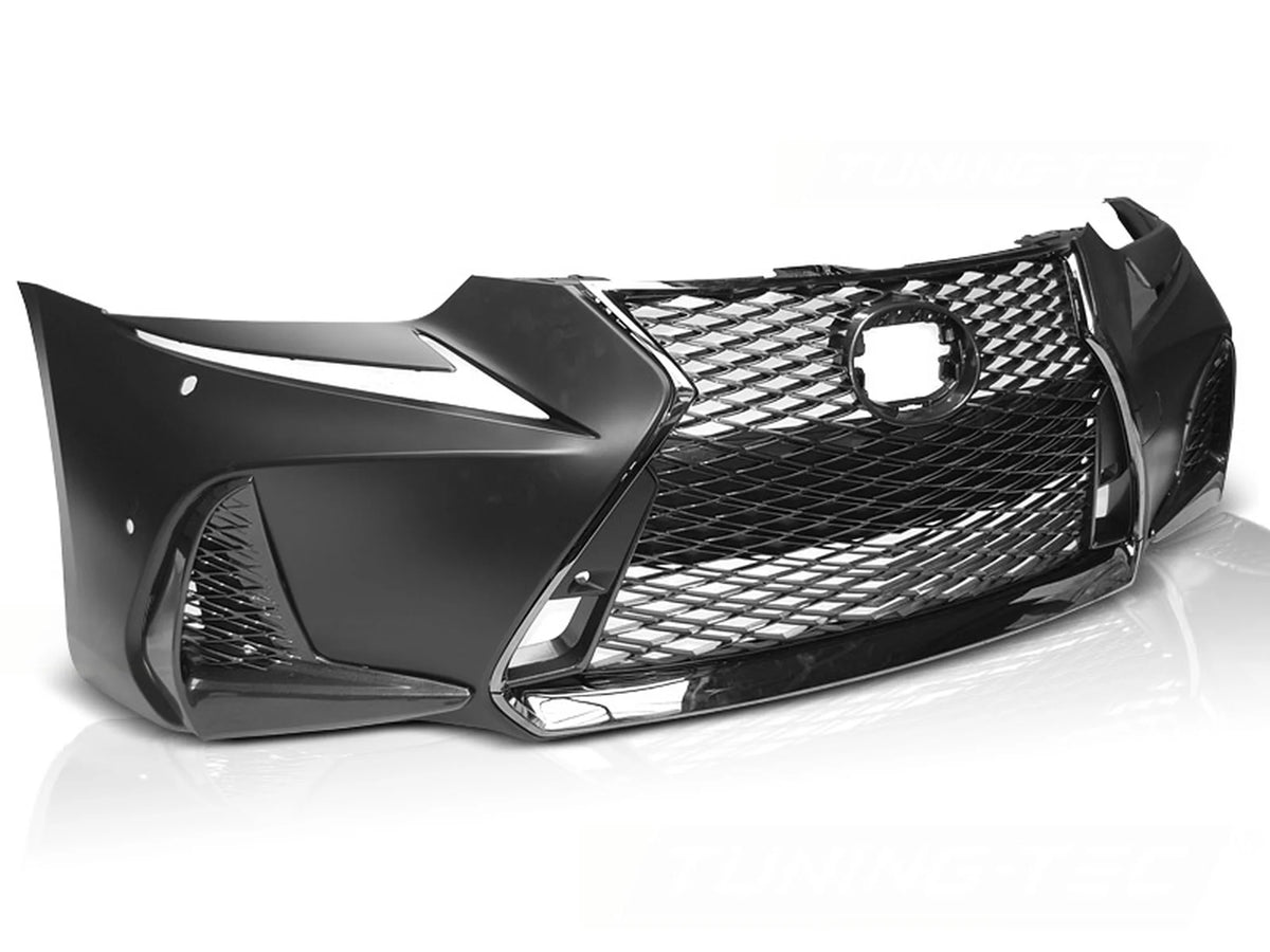 Pare-chocs avant style F Sport avec PDC compatible Lexus IS III 17-20