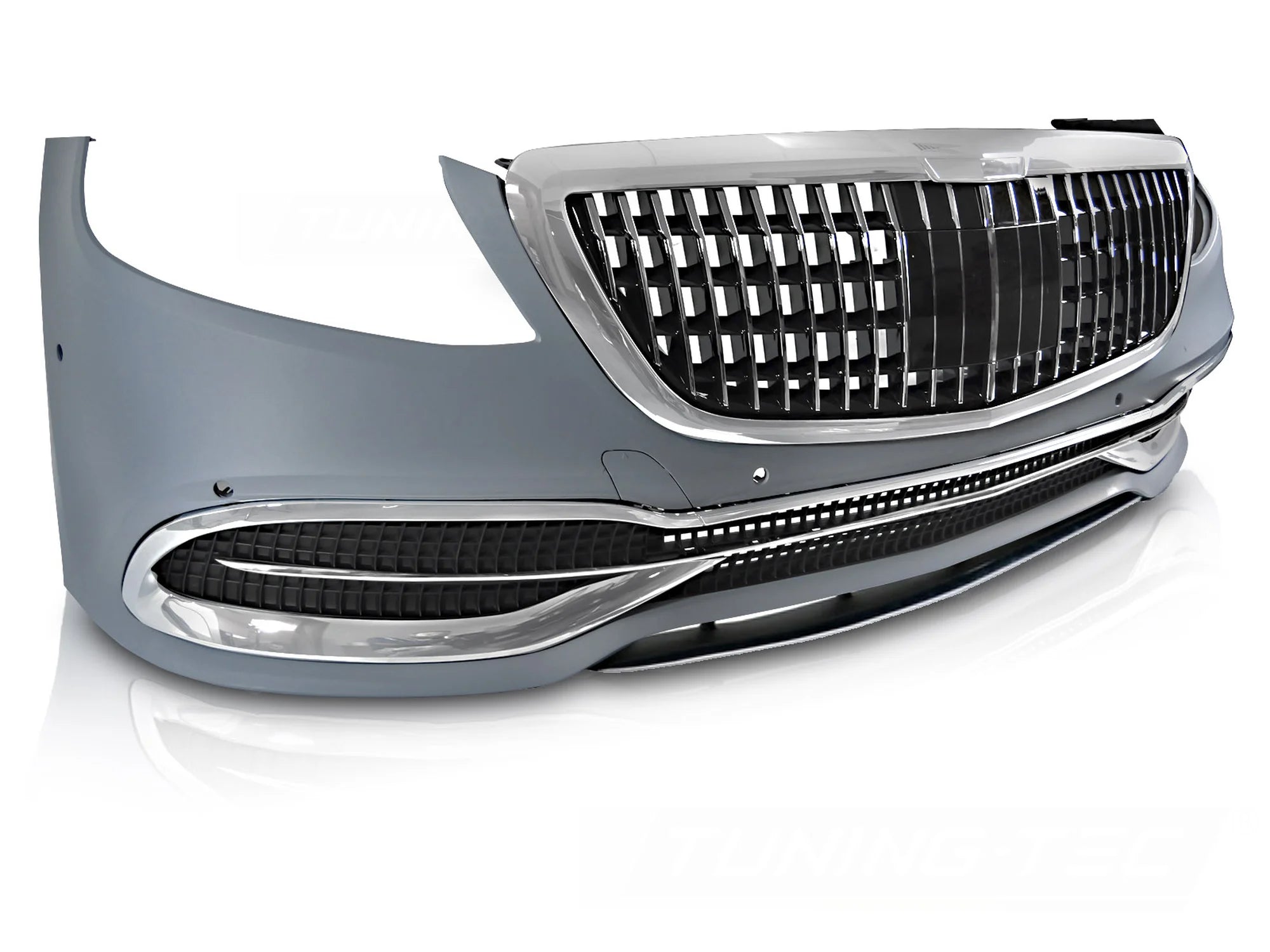 Pare-chocs avant style sport avec PDC ACC compatible avec Mercedes Classe S W222 18-20