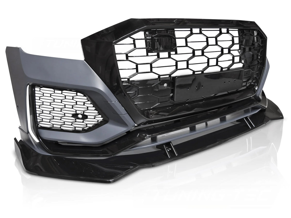 Pare-chocs avant style sport avec PDC compatible avec Audi Q8 18-23