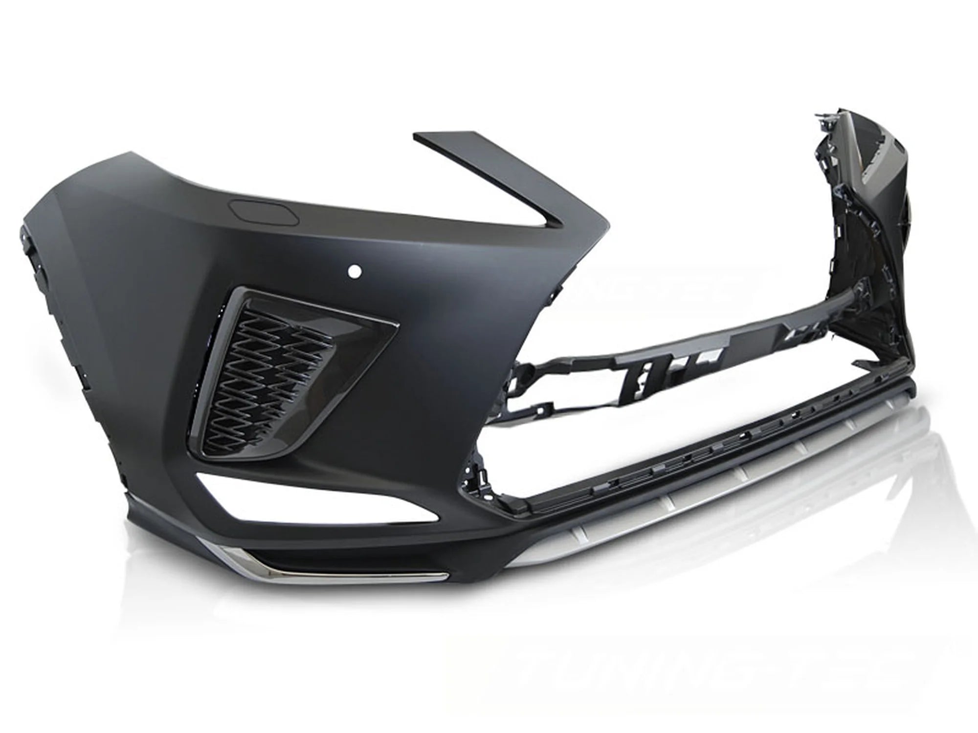 Pare-chocs avant style sport avec feux de position intégrés (PDC) compatible avec Lexus RX IV 19-22