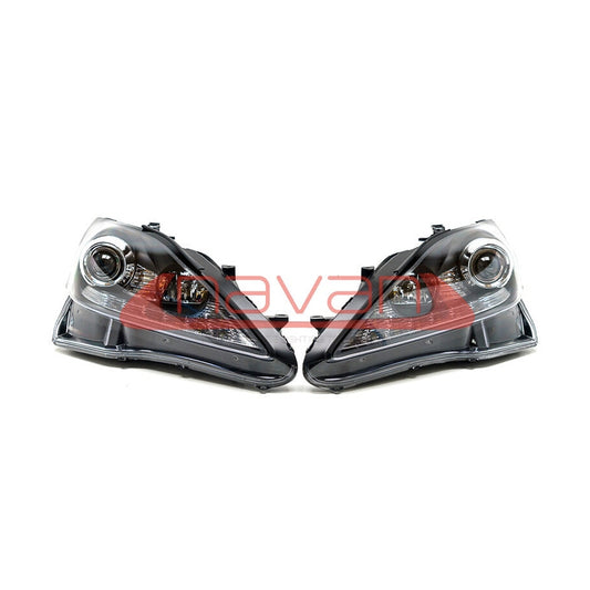  Phares Avant Navan Full LED pour Lexus IS220d & IS250 (05-13) Cligno. Séquentiels