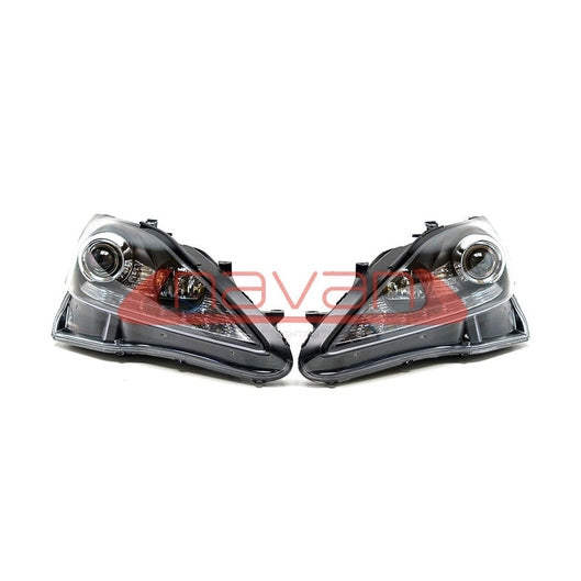  Phares Avant Navan Full LED pour Lexus IS220d & IS250 (05-13) Cligno. Séquentiels