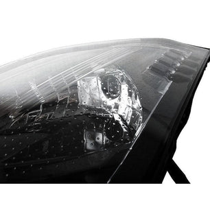 Phares Avants Style JDM Fond Noir Nissan 350Z