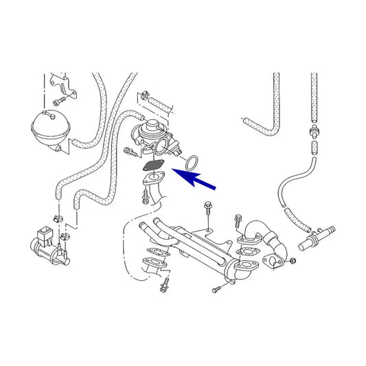  Plaque de suppression vanne EGR 1.2 TDI 1.4 TDI 1.9 TDI 2.0 TDI 2.5 TDI