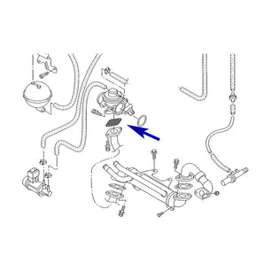  Plaque de suppression vanne EGR 1.2 TDI 1.4 TDI 1.9 TDI 2.0 TDI 2.5 TDI