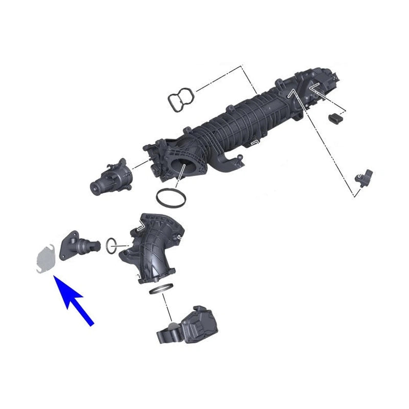  Plaque suppression vanne EGR BMW & MINI N47N N47S1 N57N N57X N57Z B37 B47 B47D B47N - Tafmet