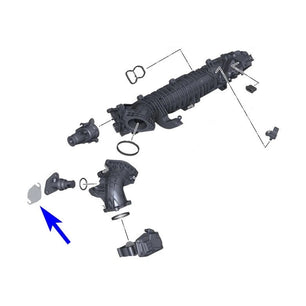  Plaque suppression vanne EGR BMW & MINI N47N N47S1 N57N N57X N57Z B37 B47 B47D B47N - Tafmet