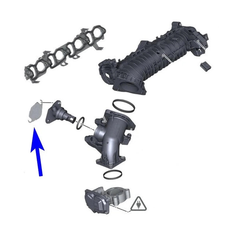  Plaque suppression vanne EGR BMW & MINI N47N N47S1 N57N N57X N57Z B37 B47 B47D B47N - Tafmet