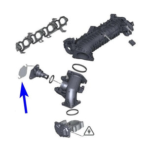  Plaque suppression vanne EGR BMW & MINI N47N N47S1 N57N N57X N57Z B37 B47 B47D B47N - Tafmet