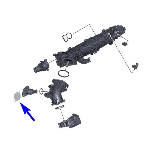 Plaque suppression vanne EGR BMW & MINI N47N N57N B37 B47