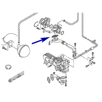 Plaque de suppression vanne EGR moteurs TDI 