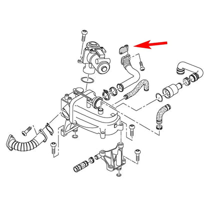 Plaque de suppression vanne EGR pour 2.7 3.0 TDI Audi VW 