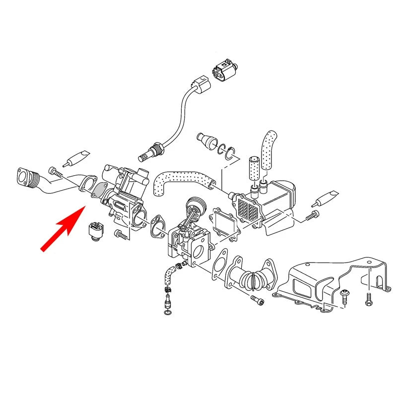 Plaque de suppression vanne EGR pour 2.7 3.0 TDI Audi VW 