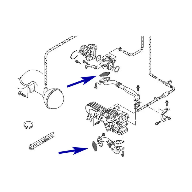  Plaques de Suppression Vanne EGR 1.9 TDI 2.0 TDI