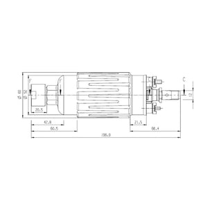  Pompe à essence 0 580 464 200 type 044 (0 580 254 044) 275 L/h - BOSCH