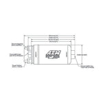 Pompe à essence AEM 400 L/h 50-1005 Raccords Dash