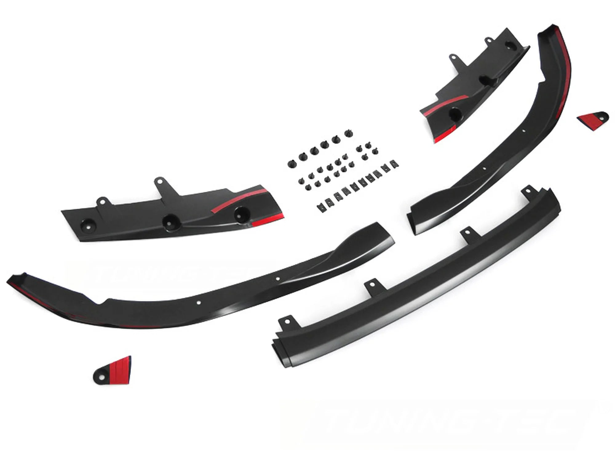 Lame de pare-chocs avant haute performance noir compatible BMW G22 G23 20-24