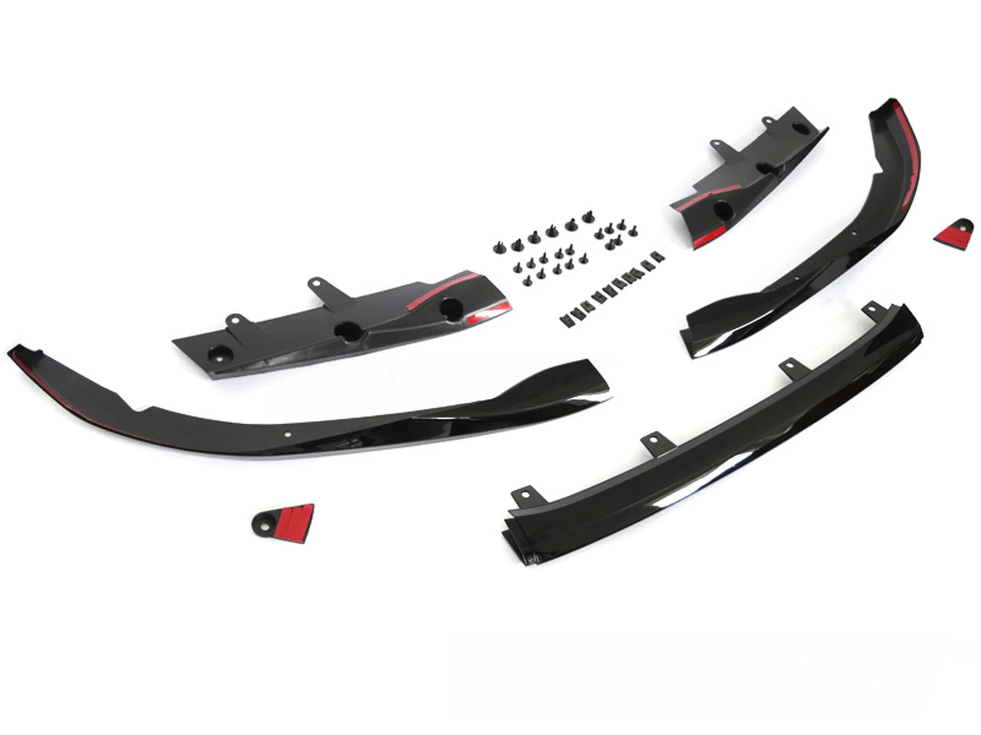 Lame de pare-chocs avant haute performance noir brillant compatible BMW G22 G23 20-24