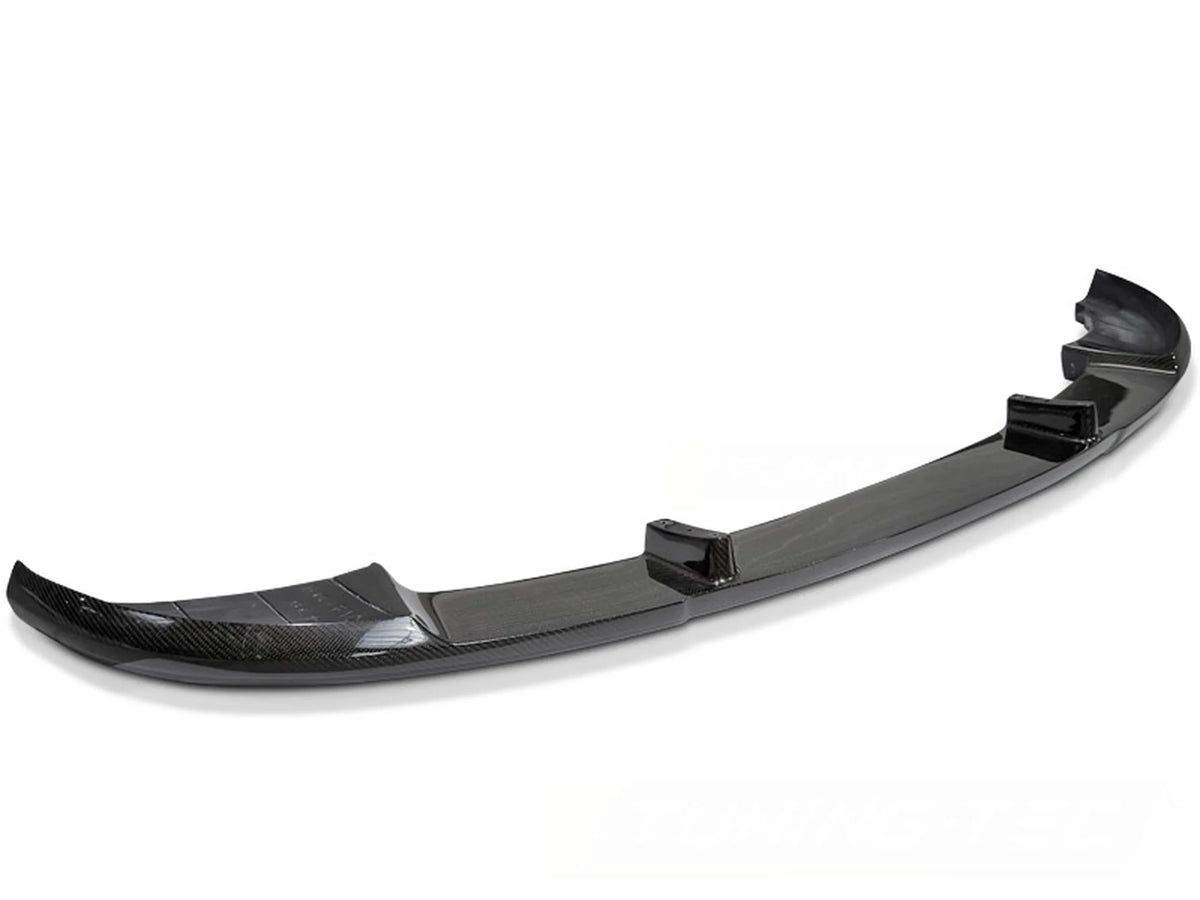 Lame de pare-chocs avant en carbone style H compatible BMW F10 11-13