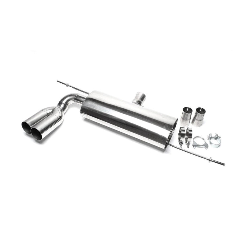  Silencieux sport inox 2×76 mm pour Audi A3 8P / VW Golf V / VW Golf Plus - TA Technix