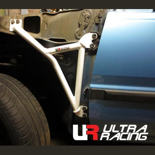  Supports de garde-boue 3 points Ultra Racing TOYOTA STARLET 3RD GEN (P70) 1.3T-2E 2WD 1984-1989