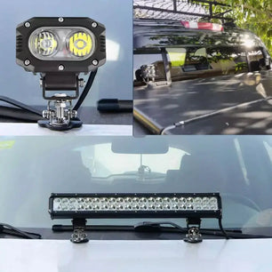  Supports de LED universels articulés (la paire)