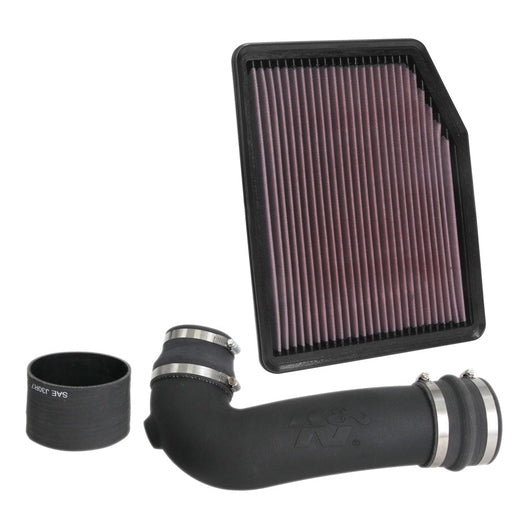  Système d'admission d'air haute performance K&N - FIPK-; CHEVROLET SILVERADO 1500 V8-5.3/6.2L F/I, 2019-2023 (57-3108) – Cadillac / Chevrolet / Gmc - 57-3108