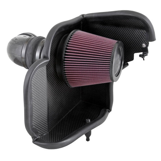  Système d'admission d'air haute performance K&N - FIPK-; FIBRE DE CARBONE, CHEV. CAMARO ZL1 V8-6.2L F/I, 2014 (57-3079) – Chevrolet - 57-3079