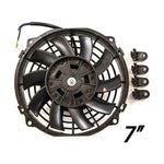 Ventilateurs Type SPAL Universels de 7 à 14 Pouces - Refroidissement Haute Performance