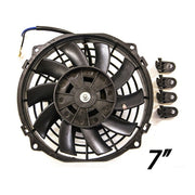 Ventilateurs Type SPAL Universels de 7 à 14 Pouces - Refroidissement Haute Performance