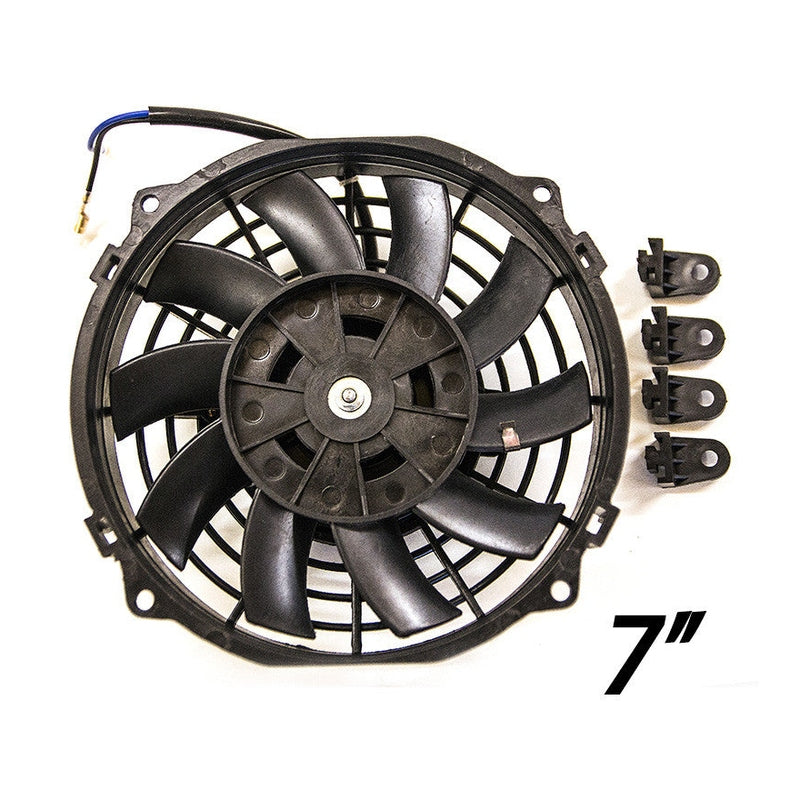  Ventilateurs Type SPAL Universels de 7 à 14 Pouces - Refroidissement Haute Performance