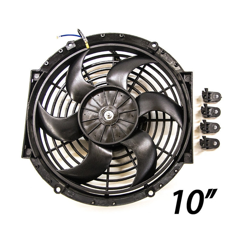  Ventilateurs Type SPAL Universels de 7 à 14 Pouces - Refroidissement Haute Performance