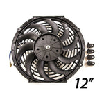Ventilateurs Type SPAL Universels de 7 à 14 Pouces - Refroidissement Haute Performance