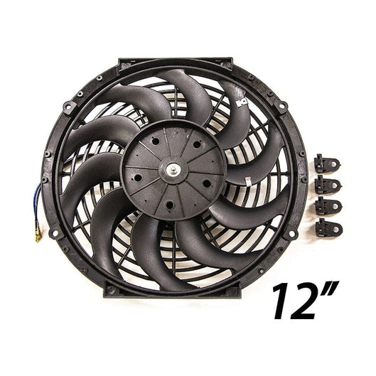 Ventilateurs Type SPAL Universels de 7 à 14 Pouces - Refroidissement Haute Performance