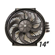 Ventilateurs Type SPAL Universels de 7 à 14 Pouces - Refroidissement Haute Performance