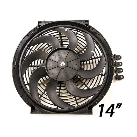  Ventilateurs Type SPAL Universels de 7 à 14 Pouces - Refroidissement Haute Performance