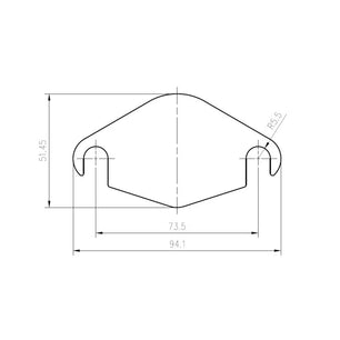  Plaque de suppression vanne EGR BMW Mini N47N N57N B37 B47