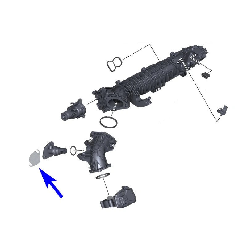 Plaque de suppression vanne EGR BMW Mini N47N N57N B37 B47 