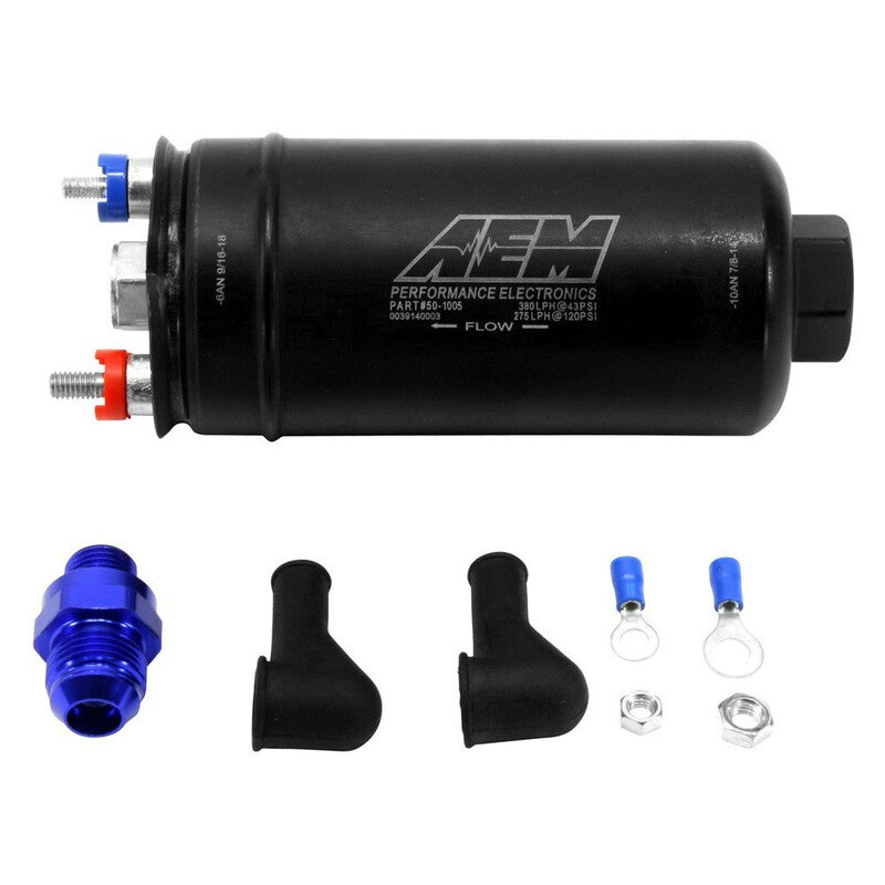 AEM Fuel Pump 400 L/h 50-1005 Dash Fittings