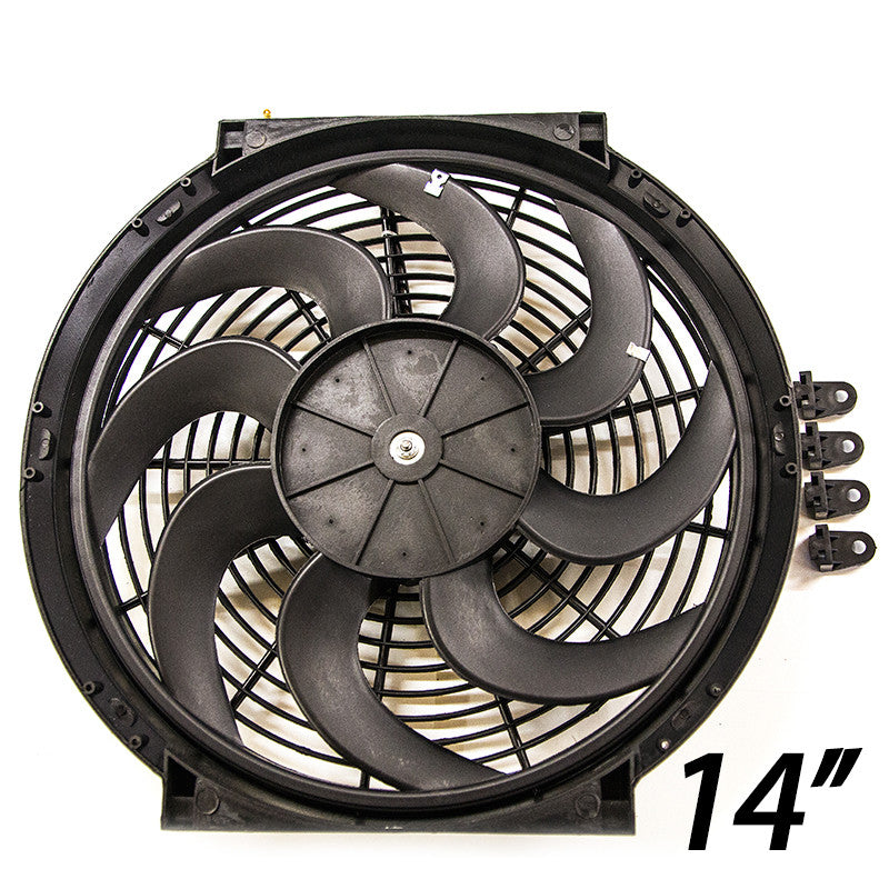 Universal Spal Type Fans from 7" to 14" Inches