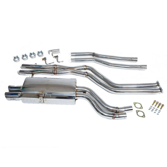 Ligne d'échappement complète inox pour BMW E46 320i 325i 330i Driftshop 